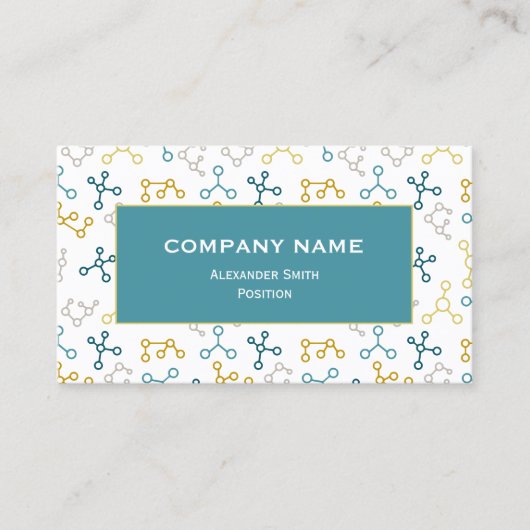 Laboratory Science Company Personeel Visitekaartje (Voorkant)
