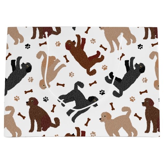 Labradoedle-Botten en -pokken Groot Cadeauzakje (Voorkant)