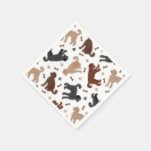 Labradoedle-Botten en -pokken Servet (Hoek)