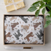 Labradoedle-Botten en -pokken Tissuepapier (Geschenk)