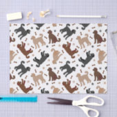 Labradoedle-Botten en -pokken Tissuepapier (Craft)