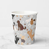 Labradoedle/Goldendoedle Botten en Paws Paper Cu Papieren Bekers (Links)
