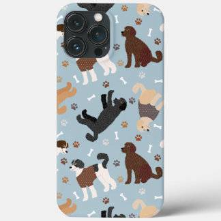 Labradoedle/Goldendoedle Botten en pokken iPhone 13 Pro Max Hoesje