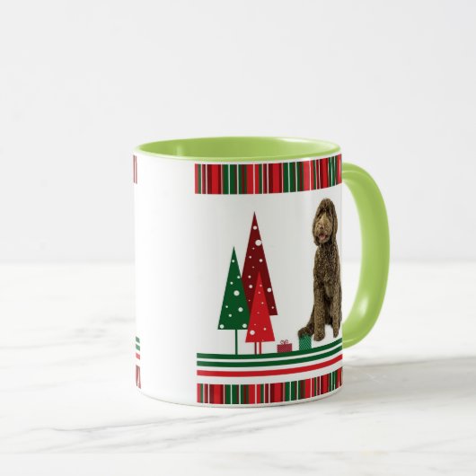 Labradoedle-kerstMok Mok (Voorkant rechts)