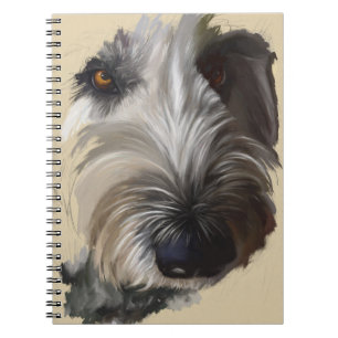 Labradoedle-laptop - Origineel kunstwerk Notitieboek