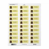 Labradoedle Return Address Labels (Full Sheet)