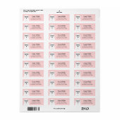 Labradoedle Return Address Labels (Full Sheet)