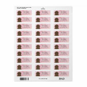 Labradoedle Return Address Labels (Full Sheet)