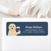 Labradoedle Return Address Labels (Insitu)