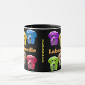 Labradoedles Pop Art Mok (Midden)