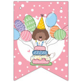 Labradoodle Anniversaire Fête Drapeaux (Premier drapeau)