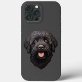 Labradoodle Black Dog Case-Mate iPhone Case (Achterkant)