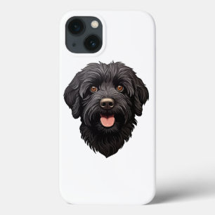 Labradoodle Black Dog iPhone 13 Hoesje