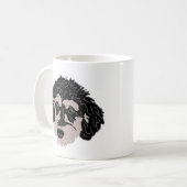 Labradoodle Chien Maman Mug (Devant gauche)