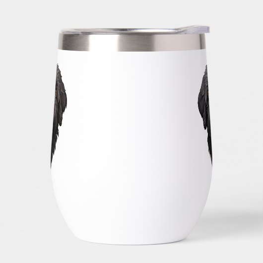 Labradoodle Chien noir (Gauche)