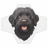 Labradoodle Chien noir (Plat)