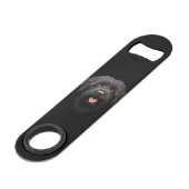 Labradoodle Chien Noir (Devant angulaire)