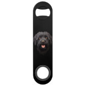 Labradoodle Chien Noir (Devant)