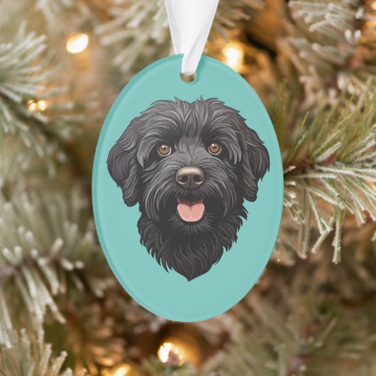 Labradoodle Chien noir (Arbre)