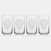 Labradoodle Chien noir (Dos)