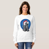 Labradoodle Christmas Sweatshirt (Voorkant volledig)