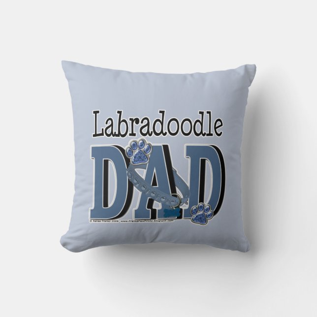 LabraDoodle DAD Kussen (Voorkant)