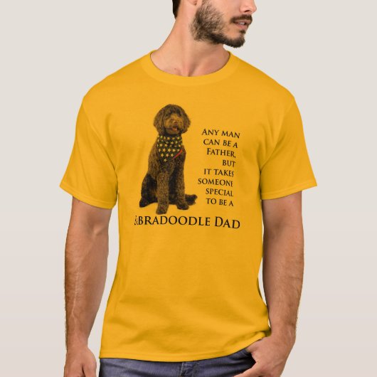 Labradoodle Dad Shirt (Voorkant)