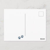 Labradoodle Dog Briefkaart (Achterkant)