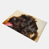 Labradoodle Dog. Deurmat (Schuin)