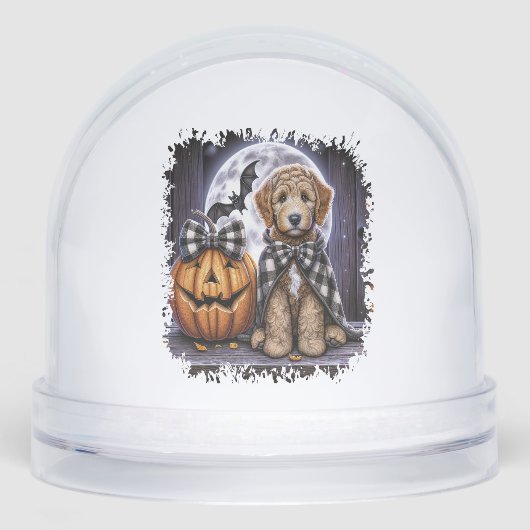 Labradoodle Dog Halloween Square (Avant)