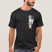 Labradoodle Dog In Pocket_1 T-shirt (Voorkant)