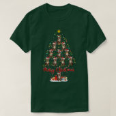 Labradoodle Dog Matching Santa Labradoodle Christm T-shirt (Design voorkant)