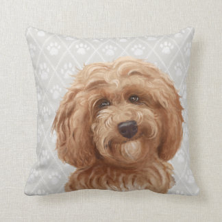 Labradoodle Dog Pillow / Labradoodle Love Kussen
