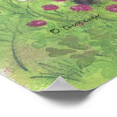 Labradoodle Doodle Dog/Artist Poster Print (Hoek)