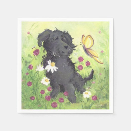Labradoodle Doodle Dog / Papieren servetten (Voorkant)