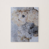 Labradoodle en Goldendoedle Legpuzzel (Verticaal)