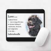 Labradoodle Gifts Muismat (Met muis)