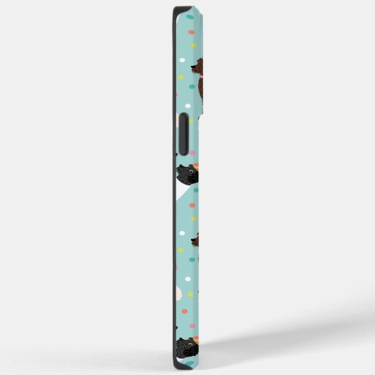 Labradoodle / Goldendoodle Verjaardagsfeest Case-Mate iPhone Case (Achterkant / Rechts)