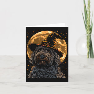 Labradoodle Halloween Hond Grappige Cute Doodle Mo Kaart