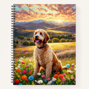 Labradoodle hond notitieboek