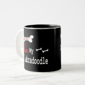 Labradoodle (I Love) Mok (Voorkant links)