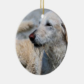 Labradoodle - Izzy Keramisch Ornament (Rechts)