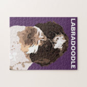 LABRADOODLE LEGPUZZEL (Horizontaal)