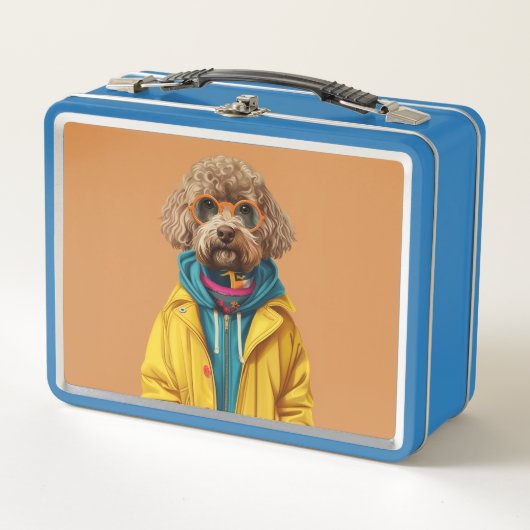 Labradoodle lunchbox (Voorkant)