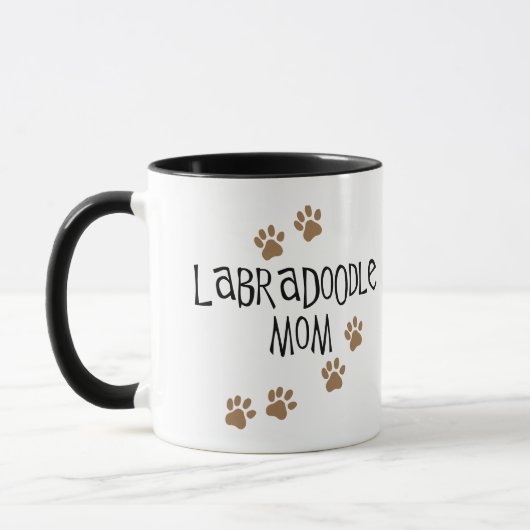 Labradoodle mama mok (Links)