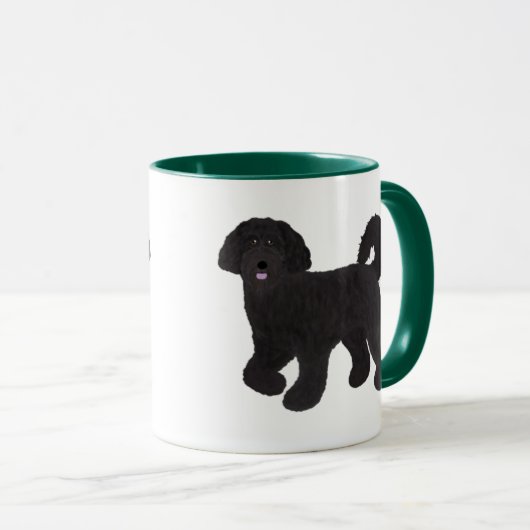 Labradoodle Mug (Devant droit)