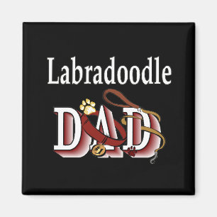 labradoodle papa Magnet
