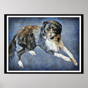 Labradoodle Print, Waarde Poster Papier (mat)