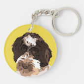 LABRADOODLE SLEUTELHANGER (Achterkant)