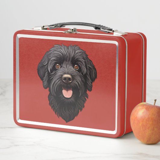 Labradoodle Zwarte Hond (In situ)